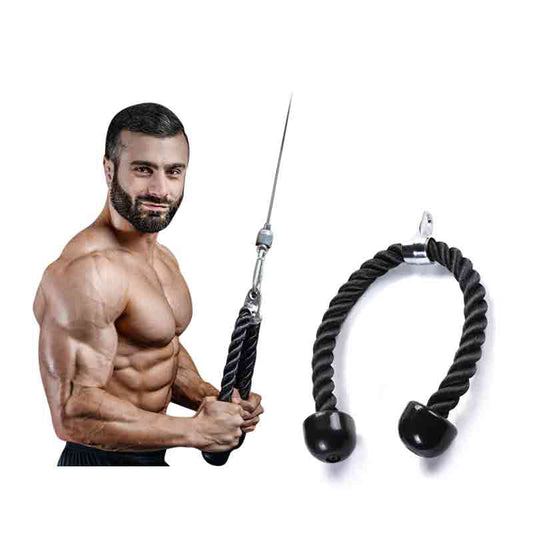 Triceps trainer biceps pull rope single double-headed