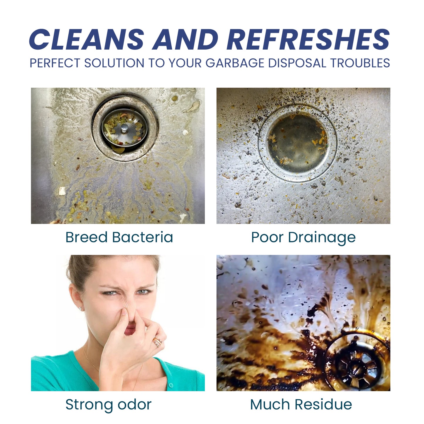 Jue-Fish Sink Cleaning Tablets