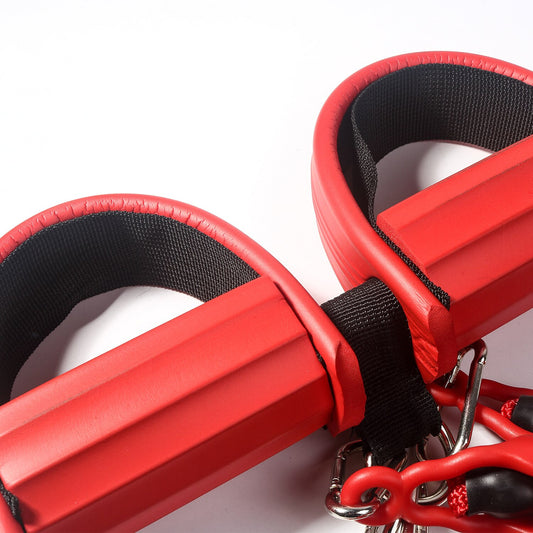 Sit-up Resistance Band 4-Tube Latex Elastic Yoga Pull Rope