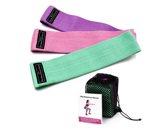 Resistance Bands 3-Piece Set Fitness Rubber Bands