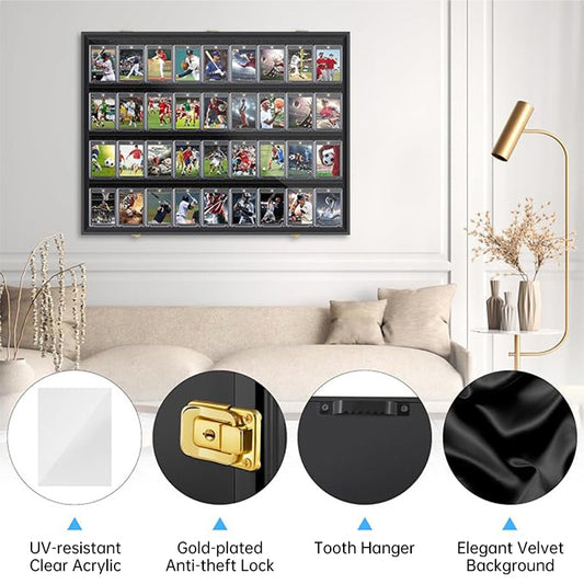 Large Sports Card Display Cases