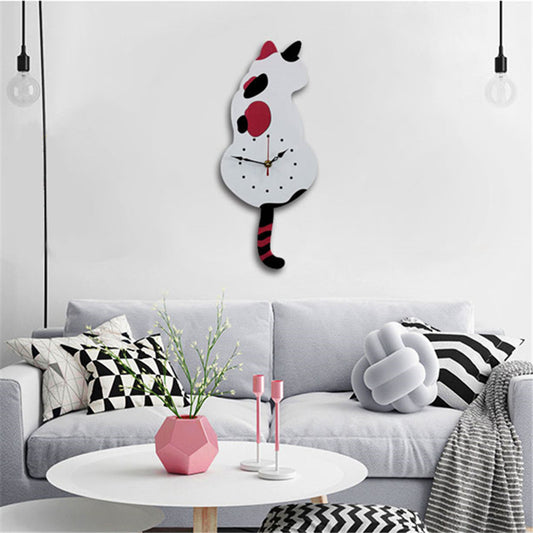 Cartoon art clock home decoration living room