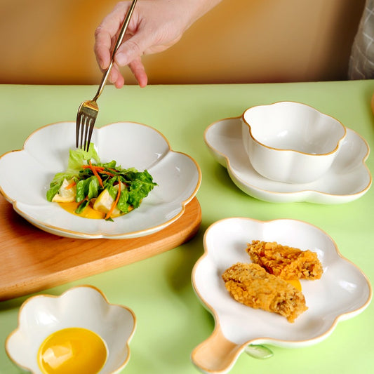 Creative Sun Egg Ceramic Bowl
