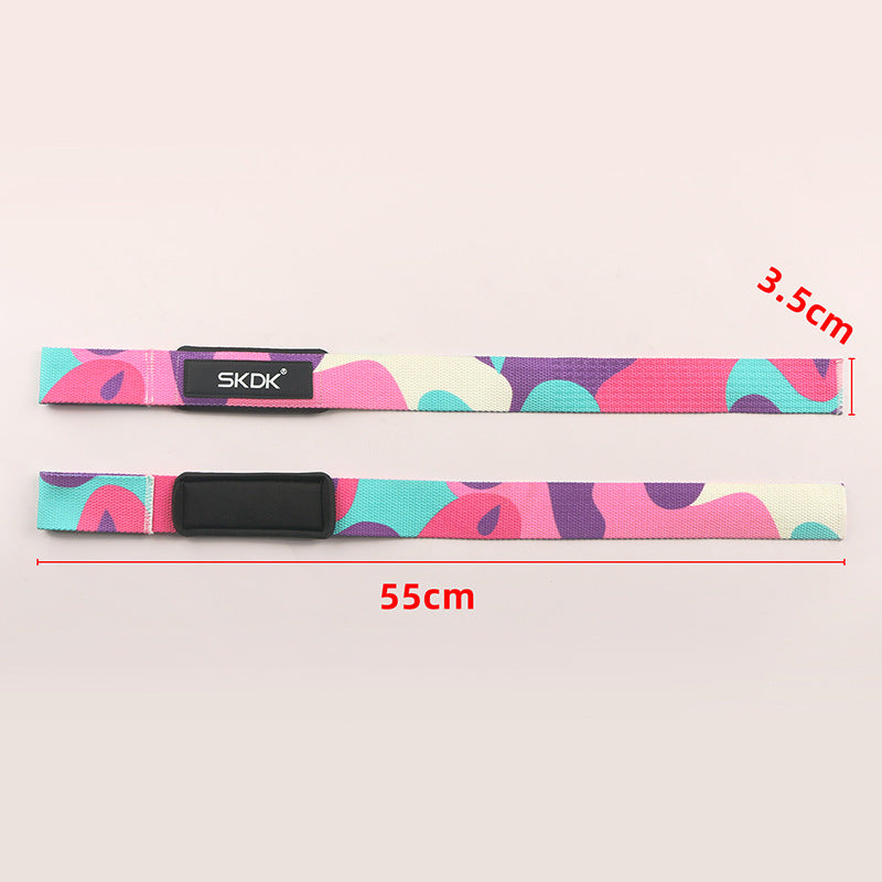 Camouflage sports power band grip strength band fitness